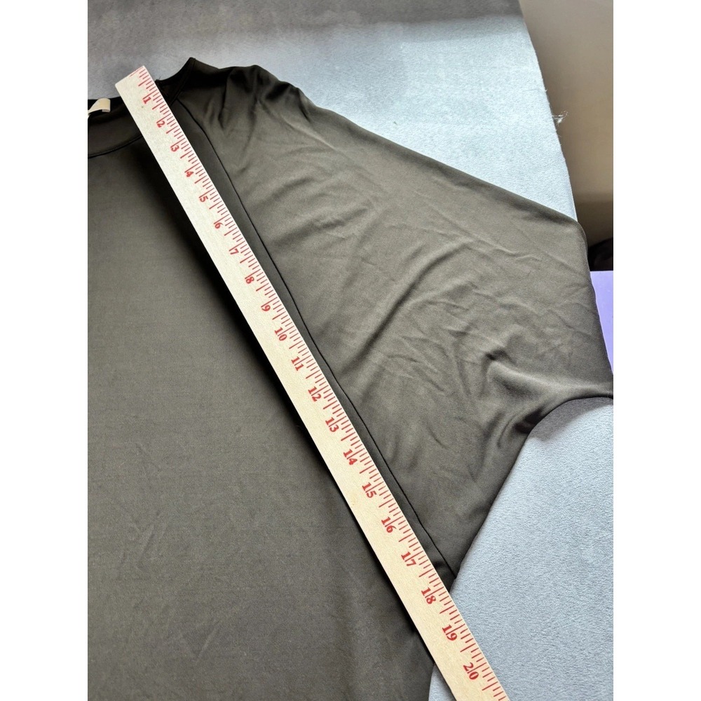 Michael Kors Collection Italy Womens Brown Dolman Sleeve Dress Sz 8 Luxe Minimal - Picture 8 of 13